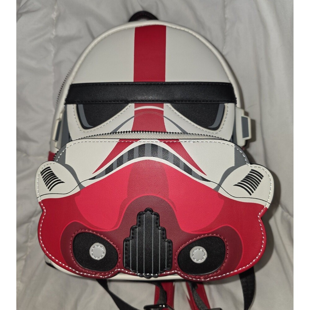 NWOT loungefly Disney star wars stormtrooper mini backpack bookbag purse!